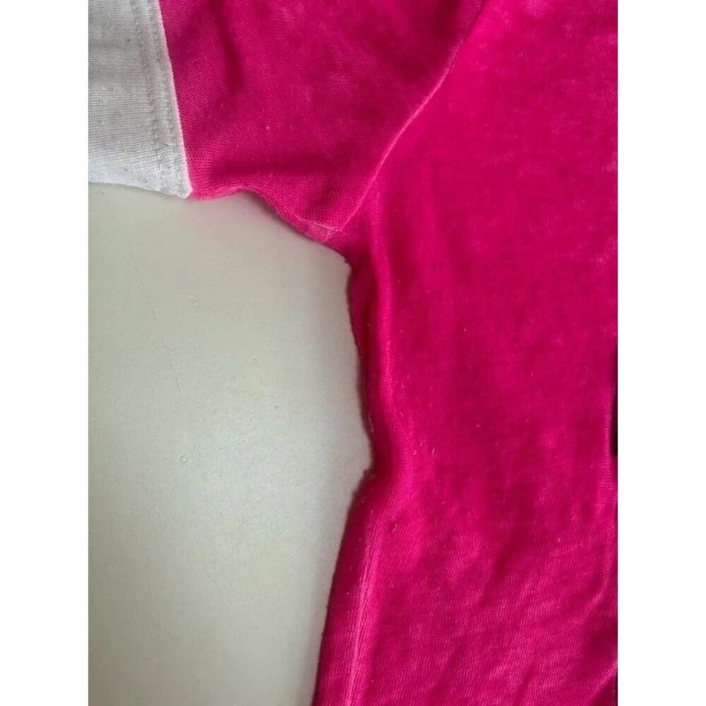 Victoria’s Secret PINK Barbie pink tshirt, super cute, flawed XS - Picture 7 of 10